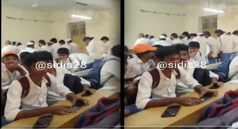 Namaz : सोलापुरात मुसलमान विद्यार्थ्यांनी सरकारी महाविद्यालयातील वर्गातच नमाज पठण केले; तणाव वाढला