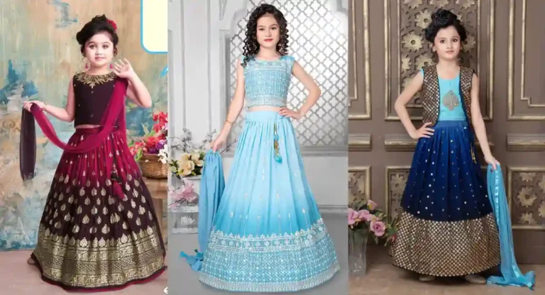 Lehenga for Kids : आपल्या परीसाठी लेहंगा शोधत आहात ? पहा, काही हटके डिझाईन्स !