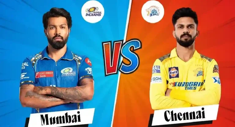 MI vs CSK Match : वानखेडेवर भिडणार मुंबई इंडियन्स आणि चेन्नई सुपर किंग्ज
