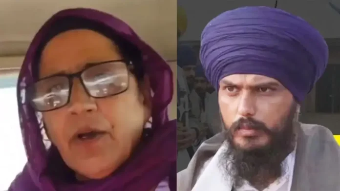 Amritpal Singh: खलिस्तानी समर्थक अमृतपाल सिंगच्या आईला अटक; वाचा संपूर्ण प्रकरण