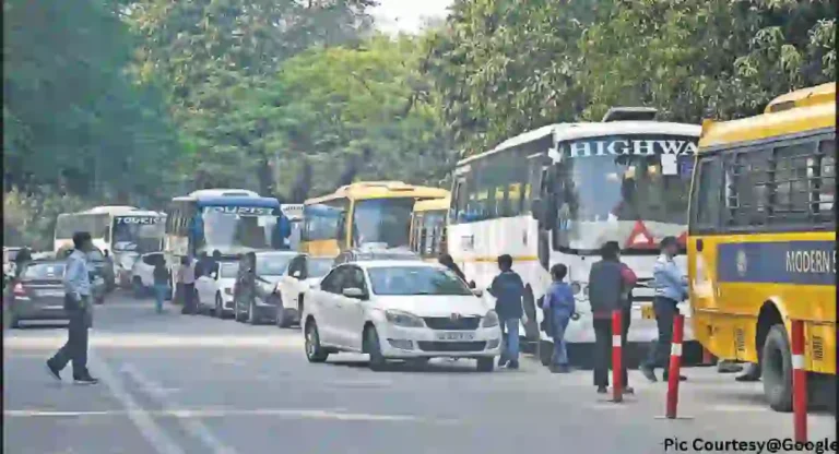 Bus Stand शेजारी पार्क करण्यात आलेल्या ९ हजार वाहनांवर कारवाई