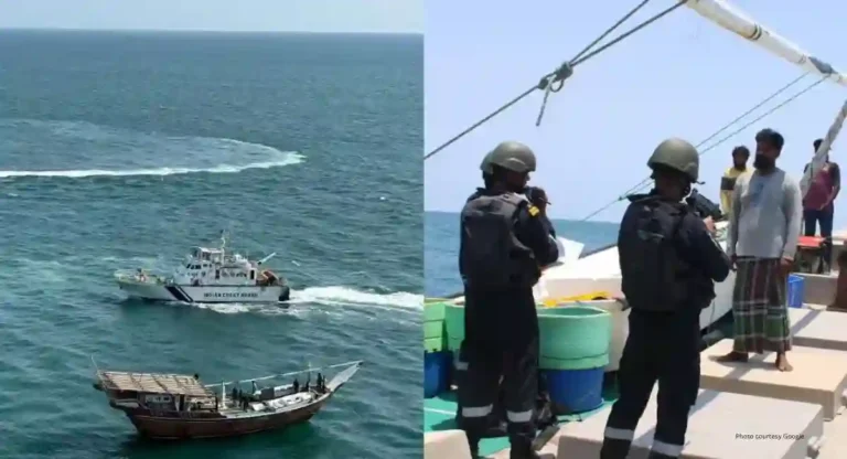 Indian Coast Guard: केरळच्या किनाऱ्याजवळून ६ भारतीयांसह इराणची बोट ताब्यात