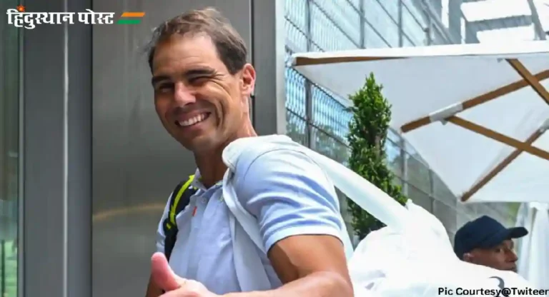 Rafael Nadal : नदालच्या तंदुरुस्तीची चर्चा रंगलेली असताना नदालचा फ्रेंच ओपनसाठी सराव