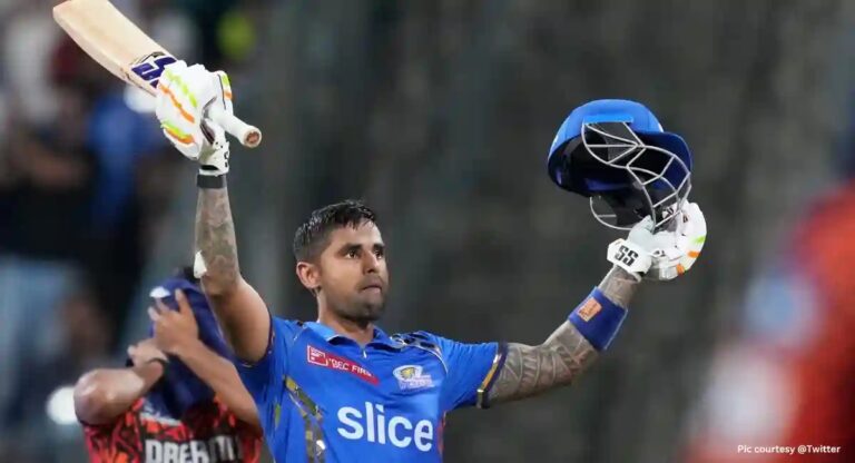 IPL 2024, MI bt SRH : सूर्यकुमार नावाच्या वादळाने हैद्राबादला हादरवलं