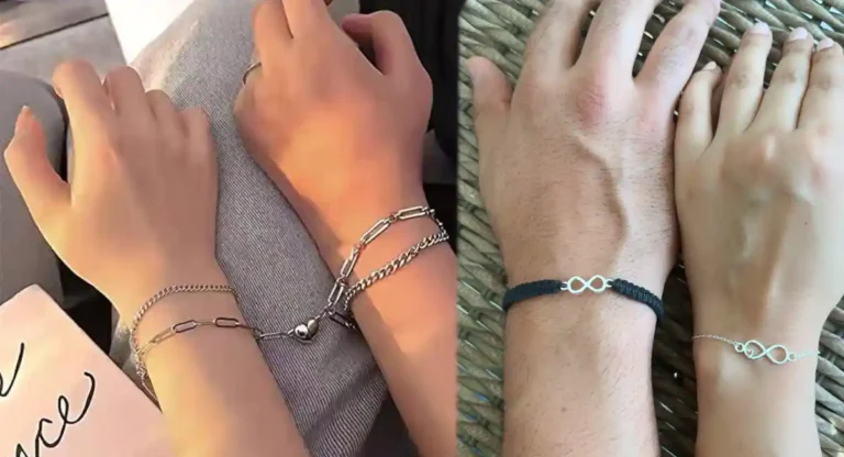 Couple Bracelets Silver : प्रेमळ नात्याची आठवण जपण्यासाठी ब्रेसलेटला पर्यायच नाही !