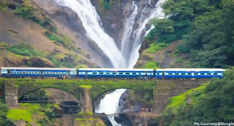 Dudhsagar Waterfall Goa : भारतातल्या सर्वांत उंच दूधसागर धबधब्याला जायचे असेल, तर हा लेख वाचाच