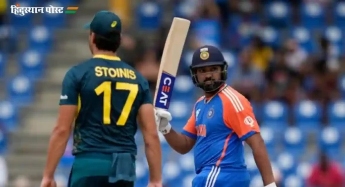 T20 World Cup, Ind bt Aus : भारताचा ऑस्ट्रेलियावर २४ धावांनी दिमाखदार विजय, रोहित शर्माच्या ४१ चेंडूंत ९२ धावा