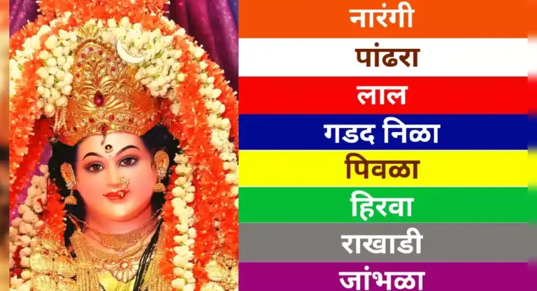 Navratri Colours : नवरात्रीतील विविध रंगांचे कोण कोण अनुसरण करतात ?