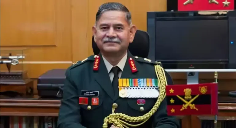 General Upendra Dwivedi झाले 30 वे लष्करप्रमुख