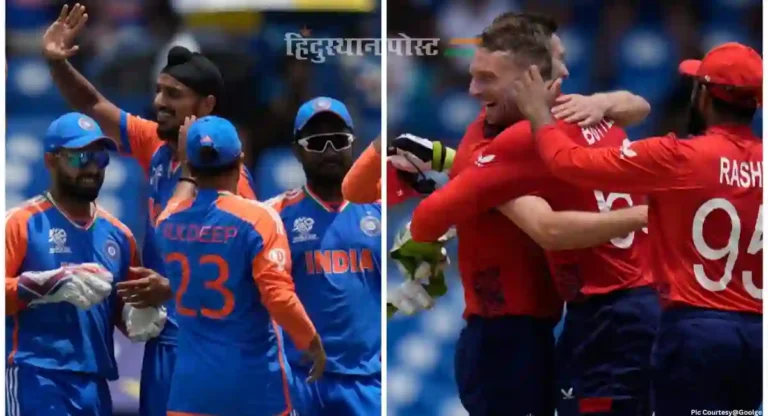 T20 World Cup, Ind vs Eng : भारतीय संघ उपांत्य सामन्यासाठी गयानामध्ये पोहोचला तो क्षण…