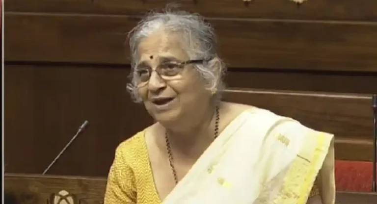 राज्यसभेत Sudha Murthy यांनी पहिल्याच भाषणात केल्या ‘या’ दोन मागण्या