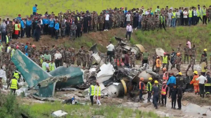 Nepal Plane Crash : नेपाळमध्ये विमानाचा टेक ऑफ करताना भीषण अपघात; १७ जणांचा मृत्यू झाल्याची भिती