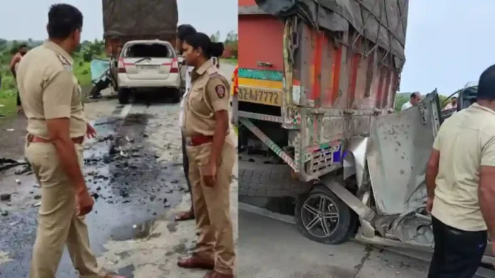 Yavatmal Nagpur Highway Accident : यवतमाळ-नागपूर महामार्गावर भीषण अपघात, चार जणांचा जागीच मृत्यू