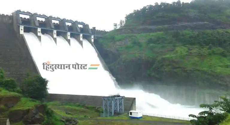 हिंदुहृदयसम्राट बाळासाहेब ठाकरे Middle Vaitarna Dam देखील पूर्ण भरले यंदाच्या पावसाळ्यात पूर्ण भरलेला पाचवा तलाव