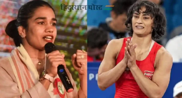 Vinesh Phogat : विनेश फोगाट राजकारणात उतरणार? बबिता फोगाटशी दोन हात?