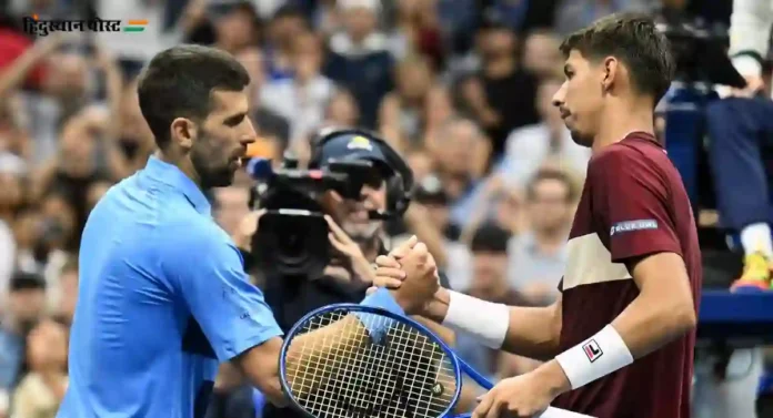 Novak Djokovic : युएस ओपनमध्ये कार्लोस अल्काराझच्या पाठोपाठ नोवाक जोकोविचचं आव्हानही संपलं