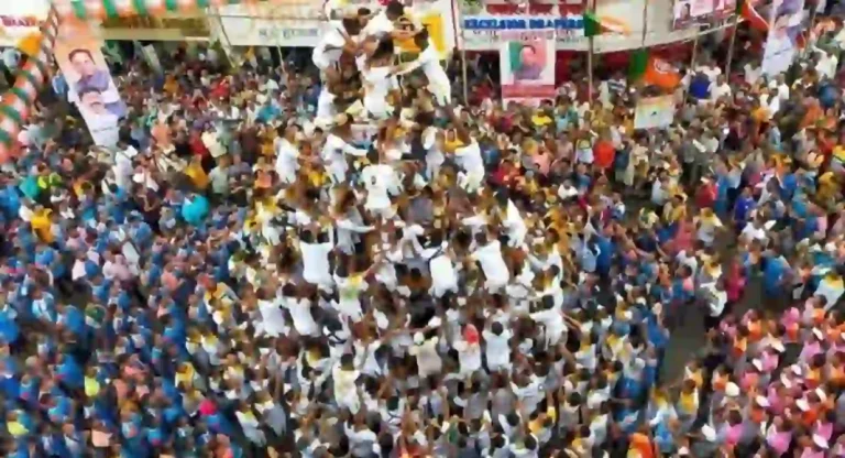 Dahihandi 2024 : मुंबईत दहीहंडीच्या निमित्ताने ‘महायुती-महाविकास’चे शक्तिप्रदर्शन