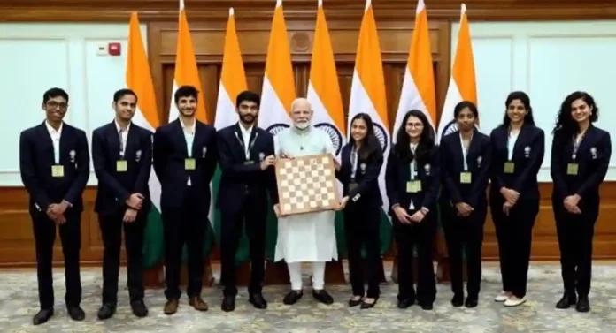 Chess Olympiad : बुद्धिबळ ऑलिम्पियाड विजेत्या खेळाडूंना ३.२ कोटी रुपयांचं बक्षीस