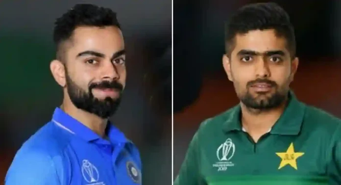 Babar vs Virat Kohli : पाकिस्तानातील चॅम्पियन्स वन डे चषक स्पर्धेत झळकली विराट कोहलीची जर्सी