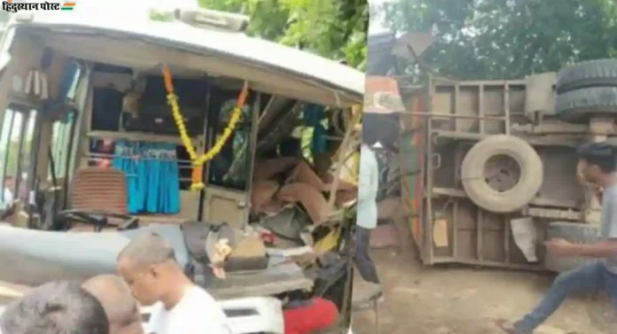 Nagpur Bus Accident: नागपूरमध्ये ट्रक आणि बसचा भीषण अपघात; चार जणांचा मृत्यू, २० जण जखमी