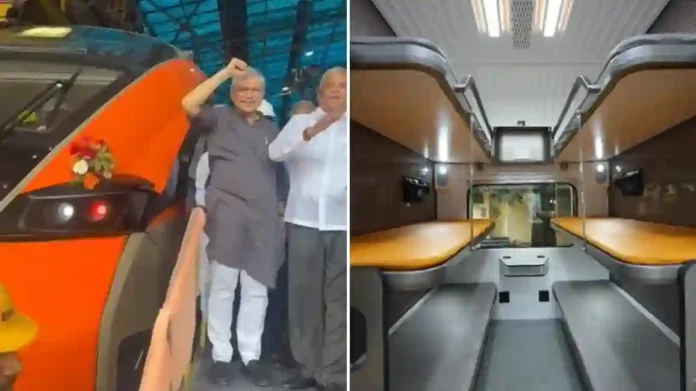 रेल्वेमंत्र्यांनी दाखवले Vande Bharat Sleeper ट्रेनचे मॉडेल; विमानासारखी सुविधा, तिकीट राजधानीइतके...