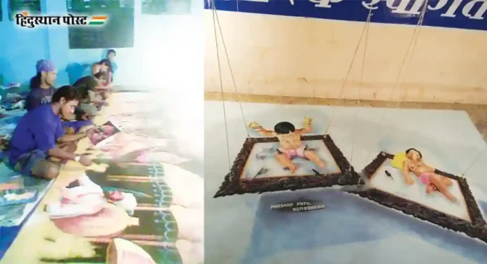 पालघर जिल्ह्यातील जूचंद्र गाव 'Rangoli चे माहेरघर'