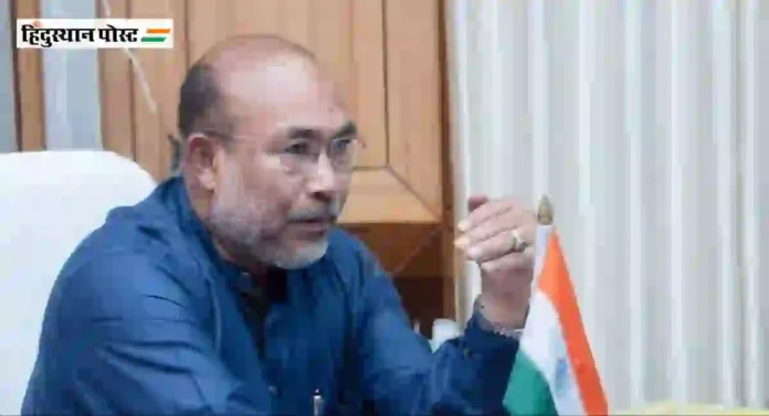 मणिपूरचे मुख्यमंत्री N. Biren Singh यांच्या घरावर हल्ला