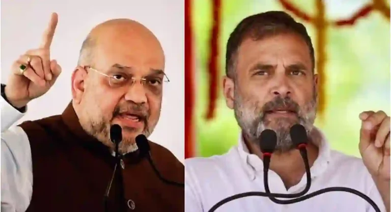 राहुल गांधी खोटे बोलणारी फॅक्टरी; Amit Shah यांचा हल्लाबोल