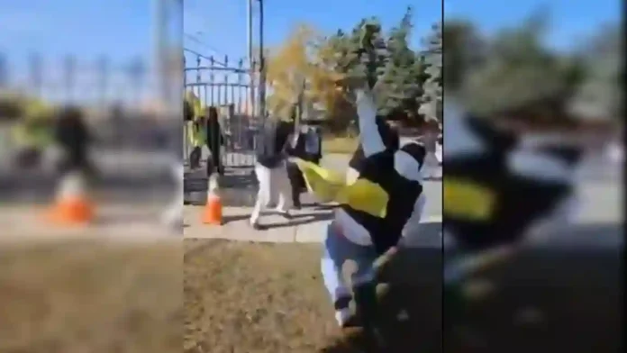 Canada: कॅनडातील हिंदू मंदिरावर खलिस्तानींचा हल्ला; VIDEO व्हायरल