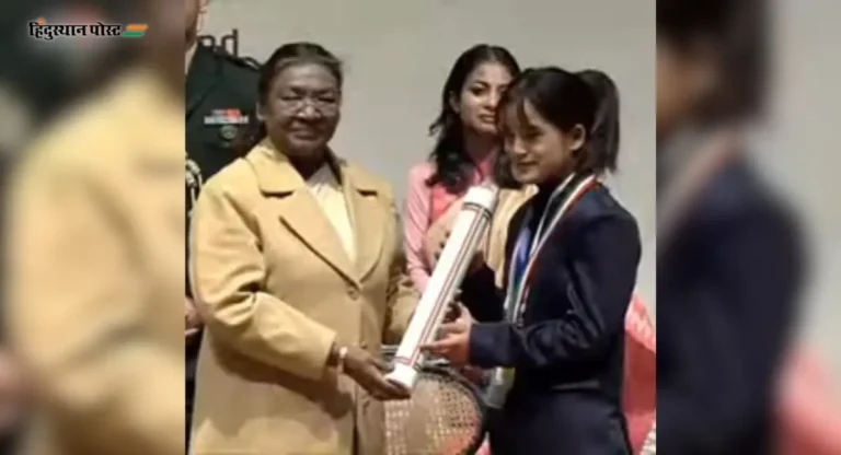 करीना थापाला राष्ट्रपतींच्या हस्ते ‘PM National Child Award’ प्रदान