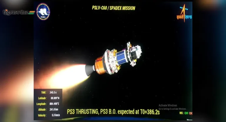 ISRO ची कामगिरी यशस्वी; भारत बनला स्पॅडेक्स लॉन्च करणारा चौथा देश; मुख्यमंत्र्यांनी केले कौतुक!