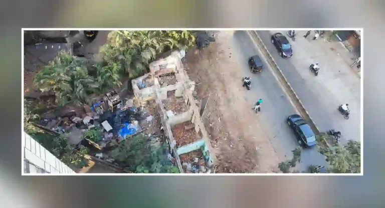 Goregaon SV Road : गोरेगावमधील एस व्ही रोडच्या रुंदीकरणातील १४ बांधकामांचा अडथळा झाला दूर