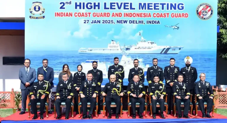 India-Indonesia Coast Guard मधील सामंजस्य करार तीन वर्षांसाठी वाढवला