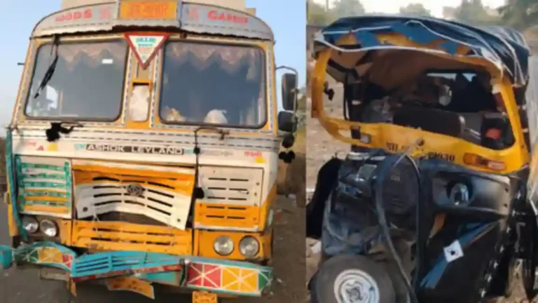 Washim Accident : वाशिममध्ये 3 वाहनांचा विचित्र अपघात; तिघांचा जागीच मृत्यू, 9 गंभीर जखमी