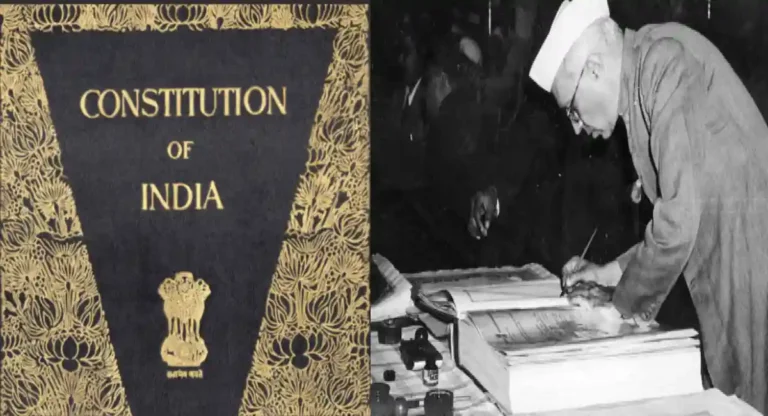 Republic Day 2025 : पहिल्या घटनादुरुस्तीची चित्तरकथा…नेहरूंनी Constitutionच्या मूळ ढाच्याची केली मोडतोड