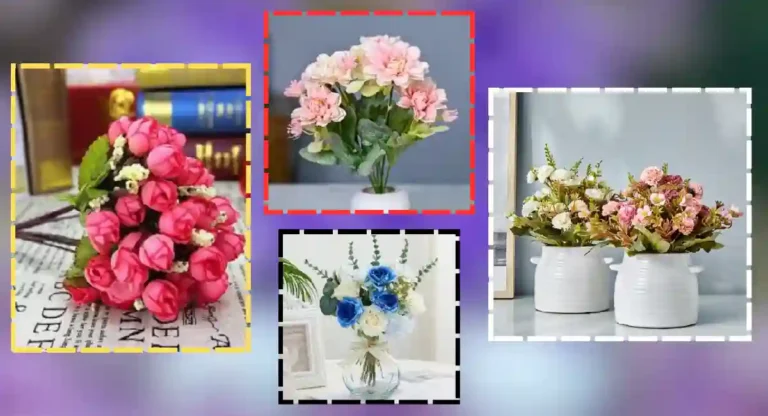 artificial flowers : घराच्या सजावटीसाठी कृत्रिम फुलं का वापरायला पाहिजेत?