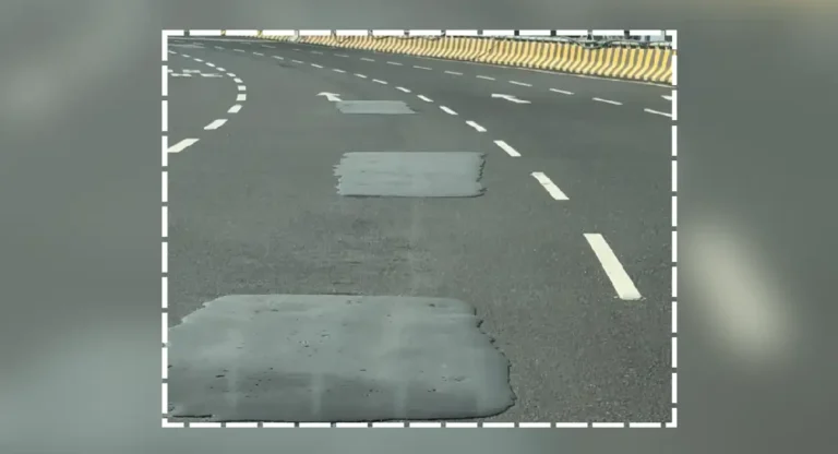 पुन्हा Coastal Road वरील खड्ड्यांची चर्चा; महापालिका सांध्यांमध्ये भरलेल्या मास्टिकचे आवरण काढायला विसरली की दुर्लक्ष केले?