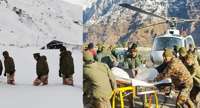 Uttarakhand Avalanche : उत्तराखंड हिमस्खलन, ४ जणांचा शोध सुरू; ५० कामगारांना वाचवण्यात यश