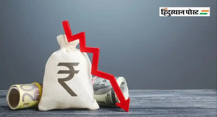 Rupee Falls : डॉलरच्या तुलनेत रुपया ८७ रुपयांच्याही खाली